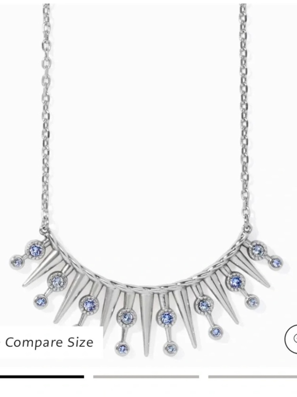 NWT Brighton Halo Ice Necklace NWT